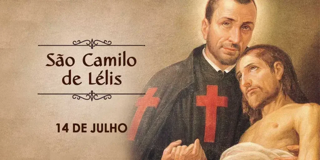 Celebração do Dia de São Camilo (14 de julho) - A vida e o legado do padroeiro dos enfermos.
